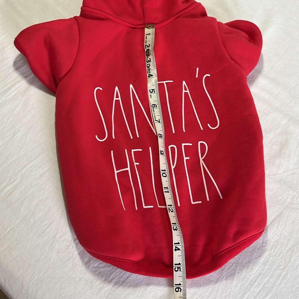 Rae Dunn Santa’s Helper dog sweater - Picture 5 of 6